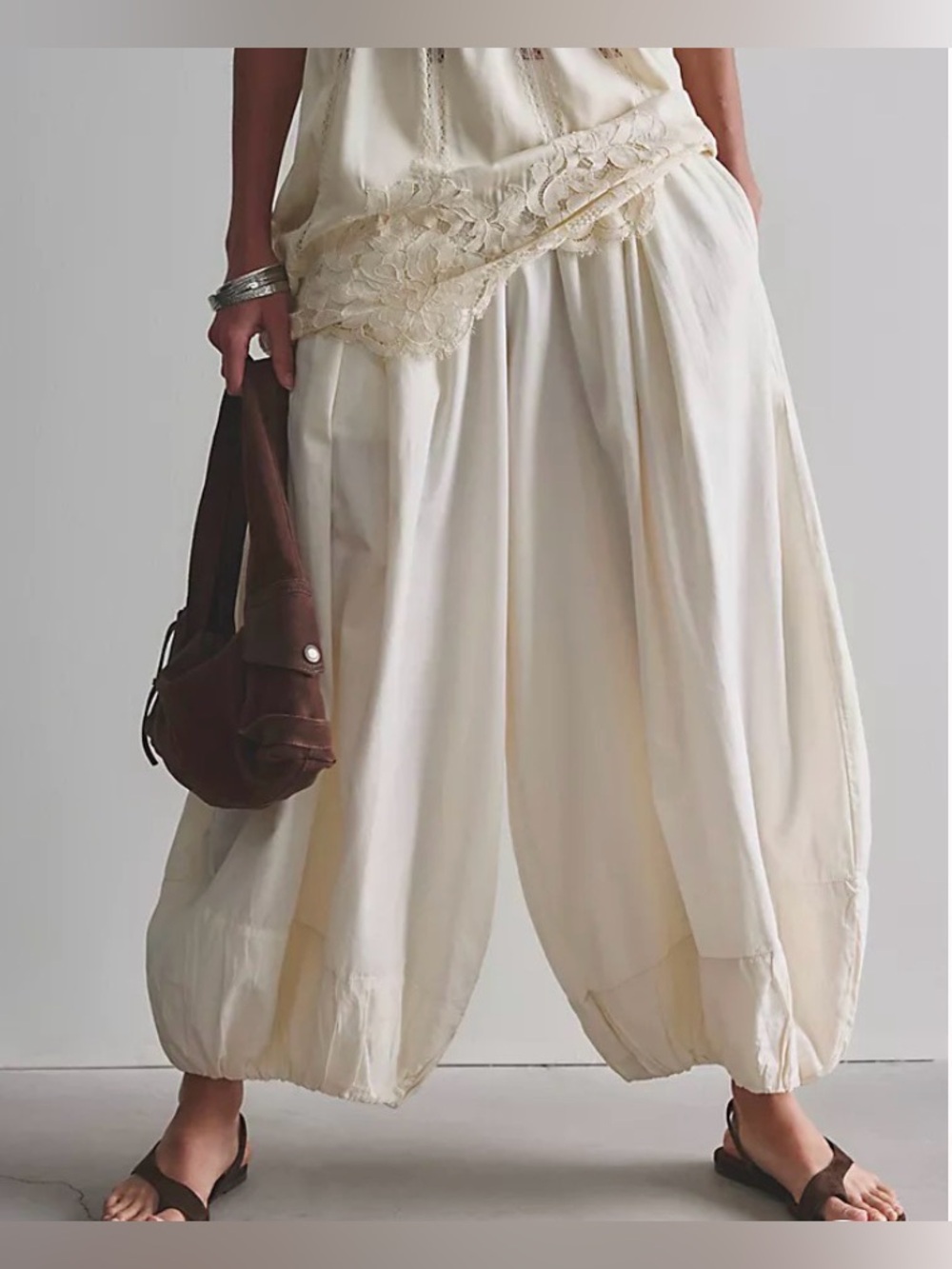 Free People Moonflower Pull-On Balloon Pants